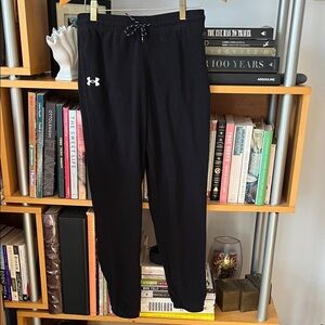 Under Armour Black Kids Fleece Athletic Pants